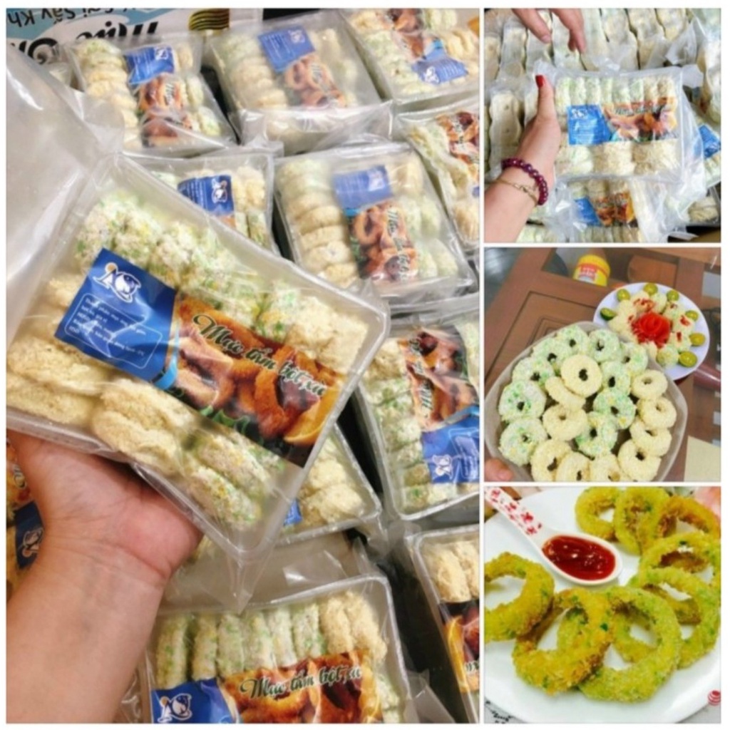 Mực tẩm bột xù 500g