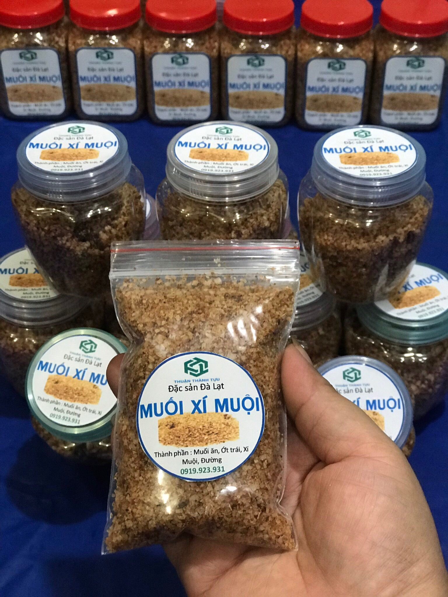 [HCM]MUỐI XÍ MUỘI gói 500gram 90.000đ