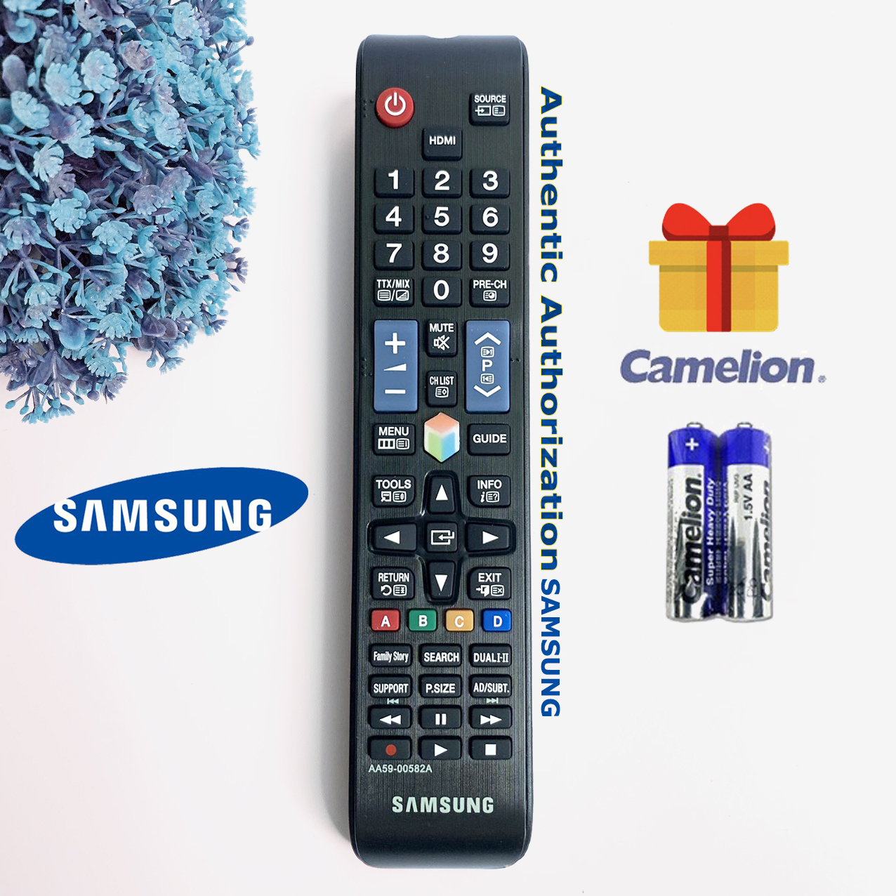 Điều Khiển TV SAMSUNG SMART AA59 Dài Đời Mới Nhất [CHÍNH HÃNG TẶNG PIN]