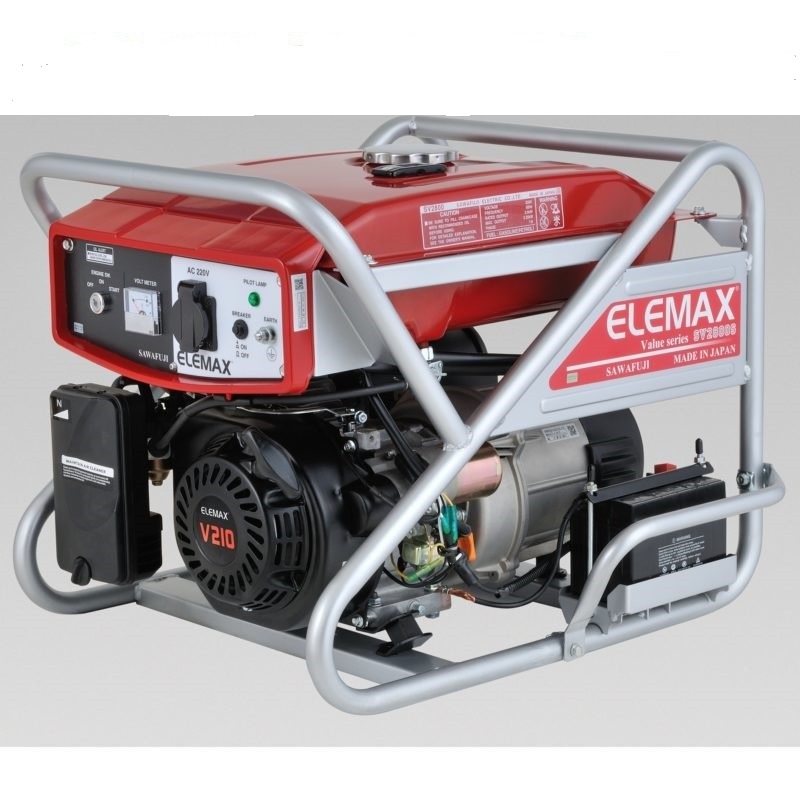 Máy Phát Điện Chạy Xăng 2KVA Elemax SV2800