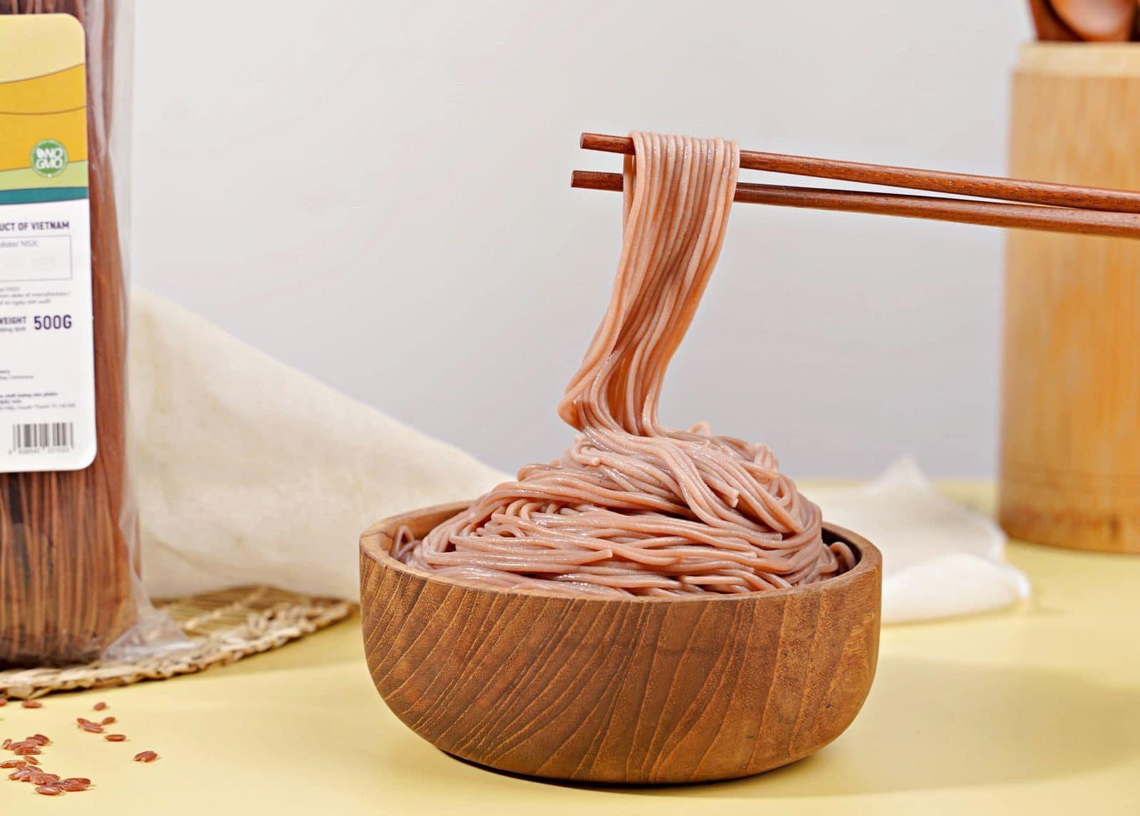 Bún gạo lứt đỏ eat clean 0.5kg