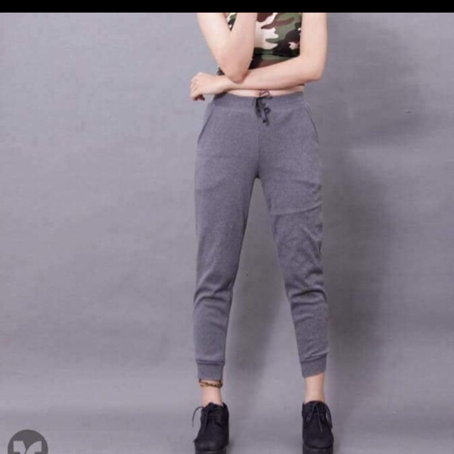 Quần Jogger len tăm thời trang