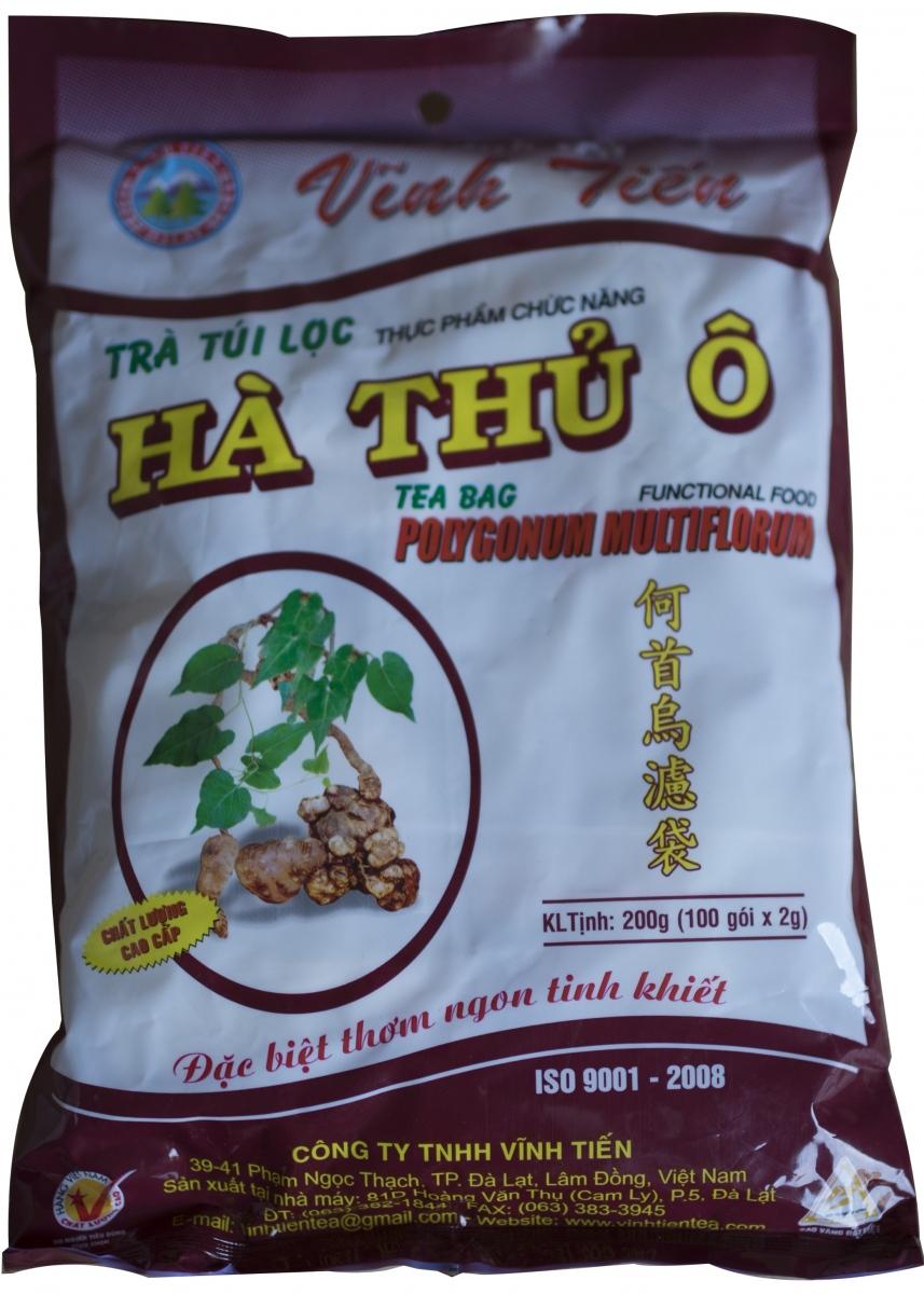 Trà Hà thủ ô Vĩnh Tiến ( ĐẶC SẢN ĐÀ LẠT , 100 túi lọc )
