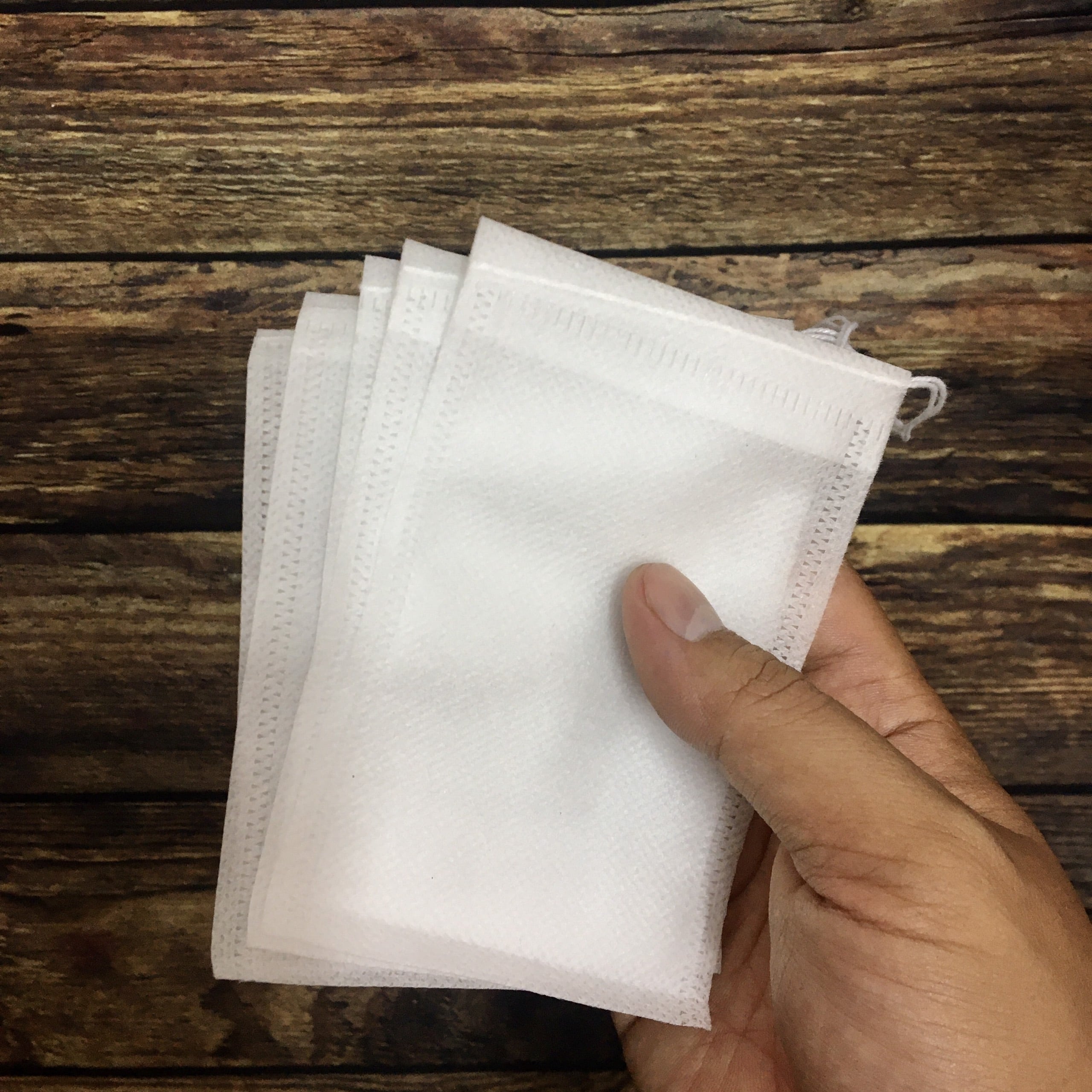 [HCM]Combo 5 Túi giấy vải túi zip đựng hạt hút ẩm hạt hút ẩm cho máy ảnh
