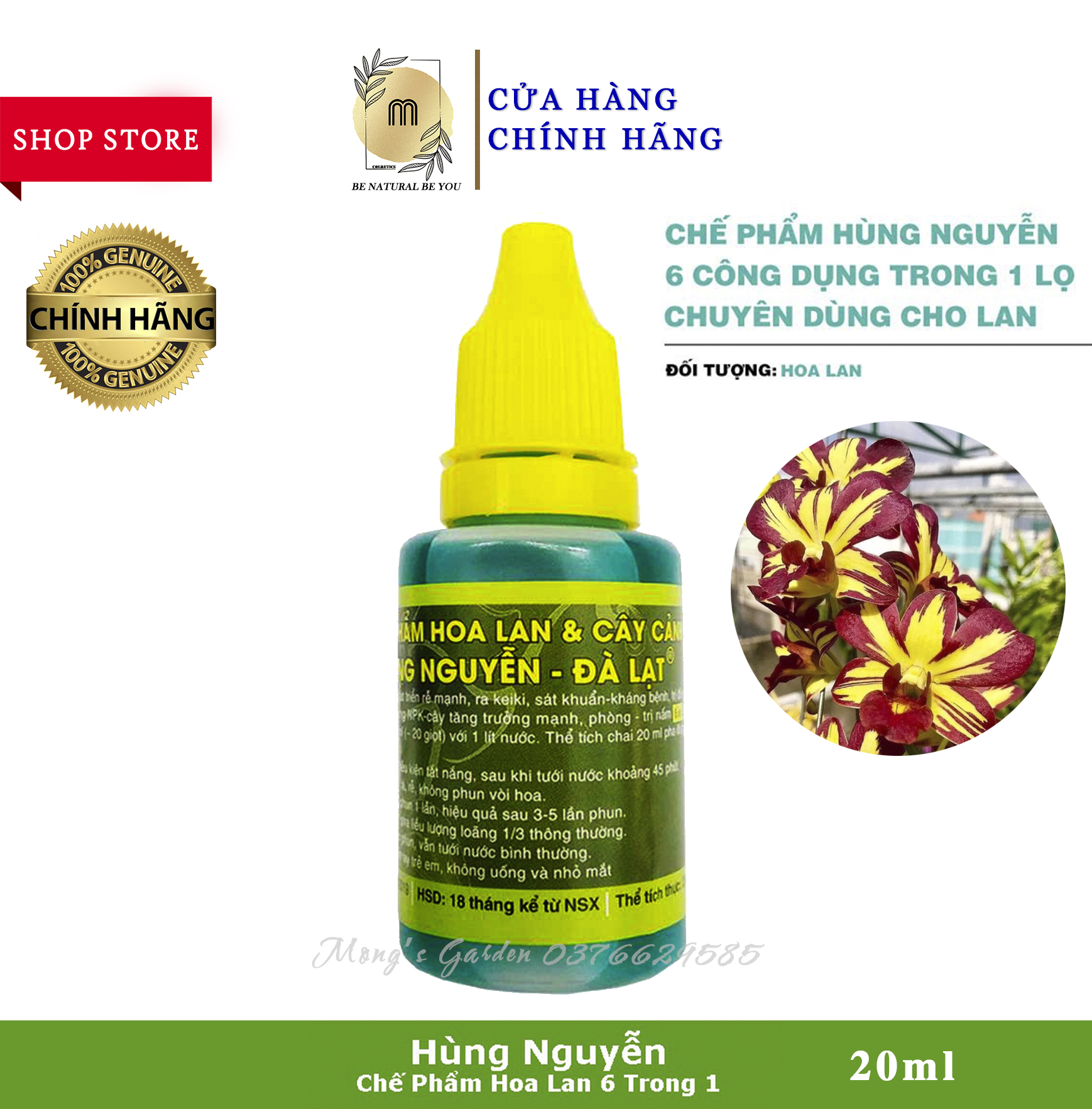 Phân hoa lan Hùng Nguyễn 6 trong 1 - 20ml