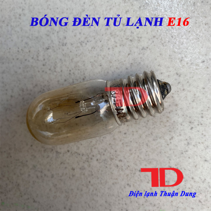 Bóng đèn tủ lạnh E16 đầu tù đuôi lớn