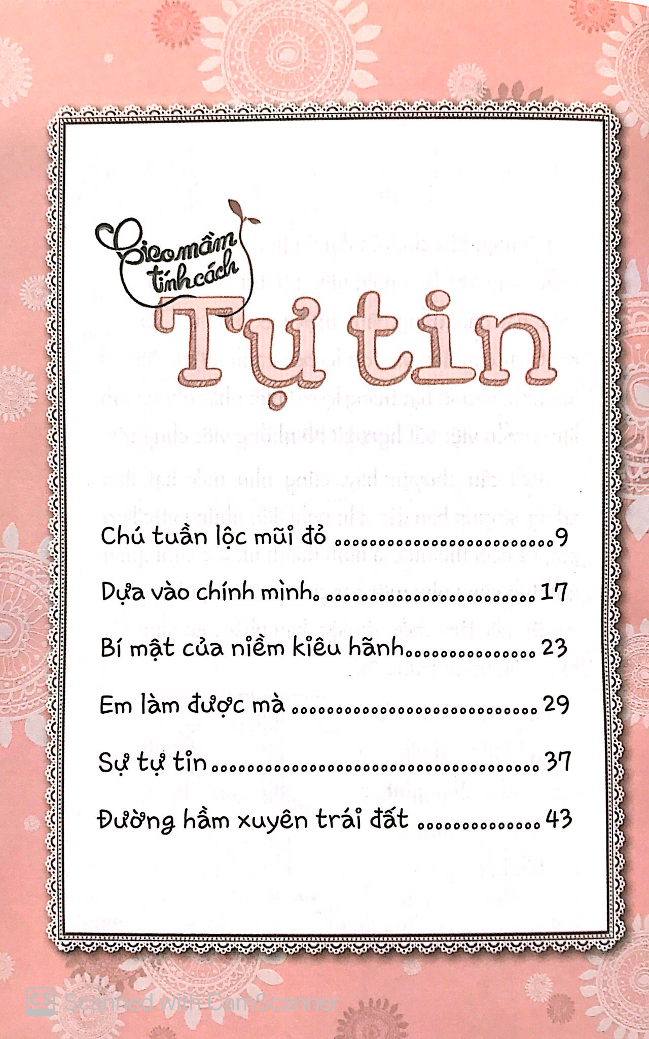 Gieo Mầm Tính Cách - Tự Tin