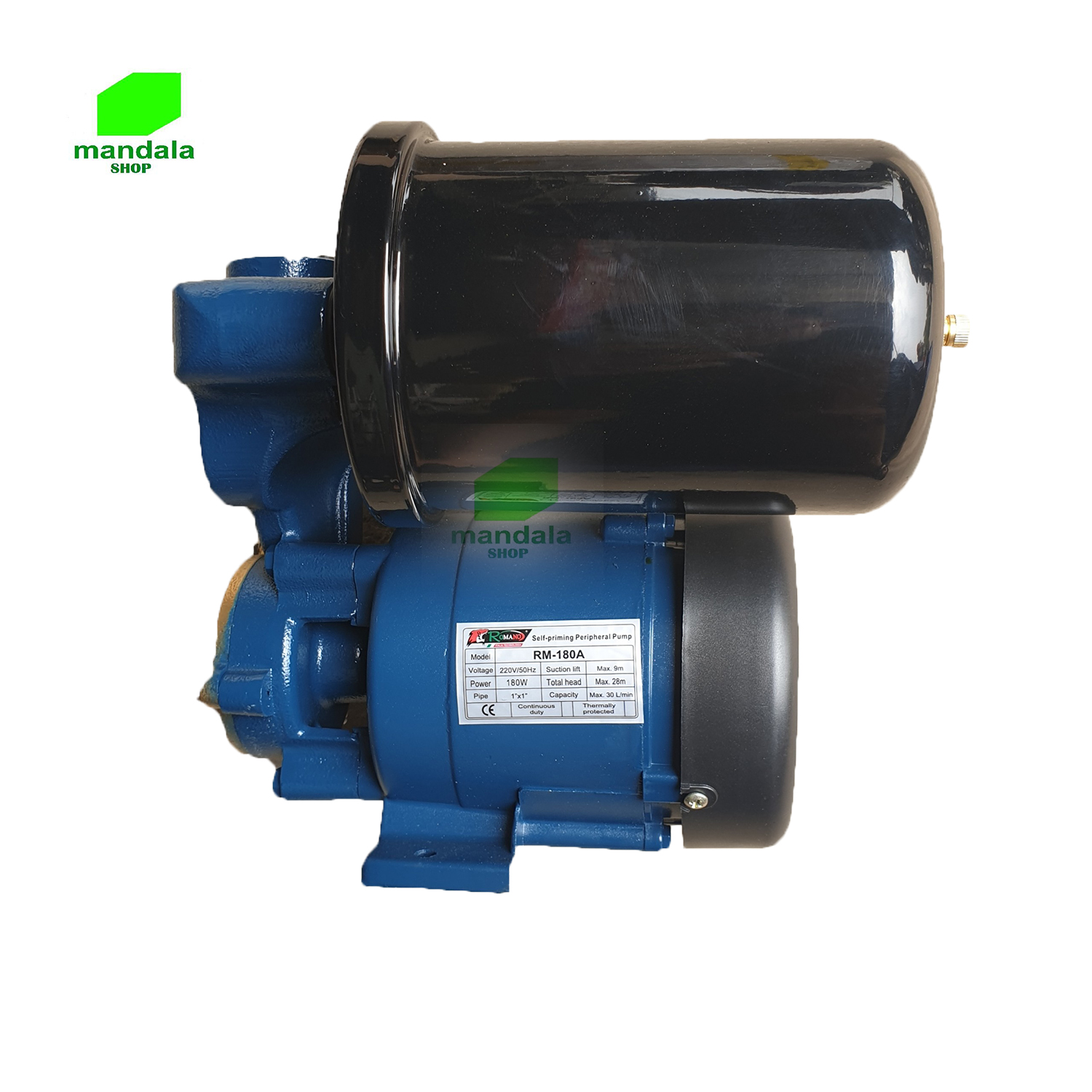 Máy bơm tăng áp tự động Romano 180W