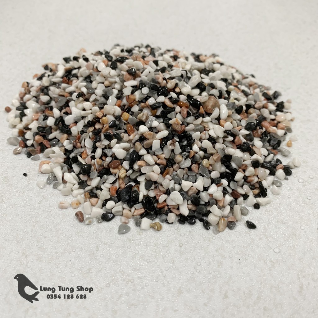 Sỏi ba màu tự nhiên ( chọn size )