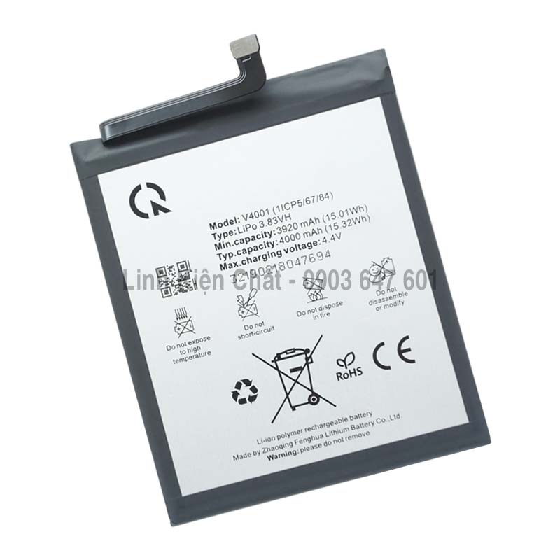 Pin cho điện thoại Vsmart Joy 1 Plus PQ4002 (Joy 1+) 4000mAh Zin