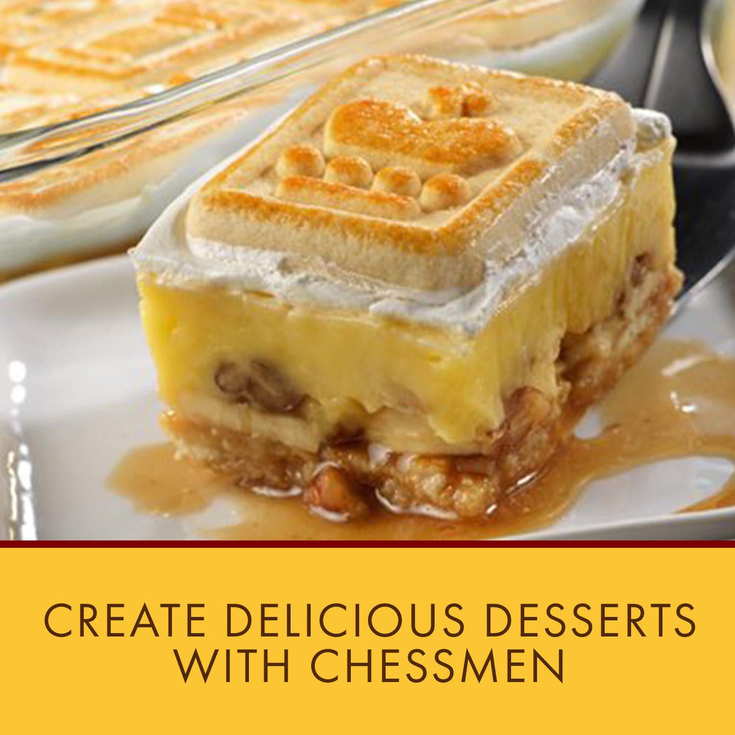 [HỘP 412g - CHESSMEN] BÁNH QUY BƠ [USA] PEPPERIDGE FARM Chessmen Butter
