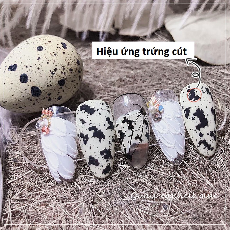 [HCM]Sơn gel AS red - màu trứng cút trong suốt