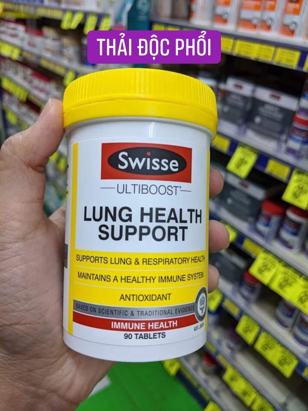 Swisse Lung Health Support