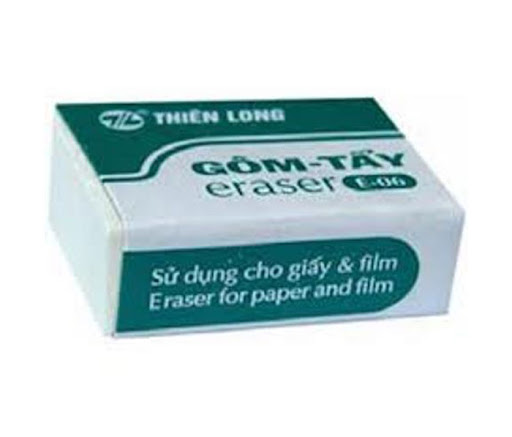 Gôm tẩy thiên long e-06