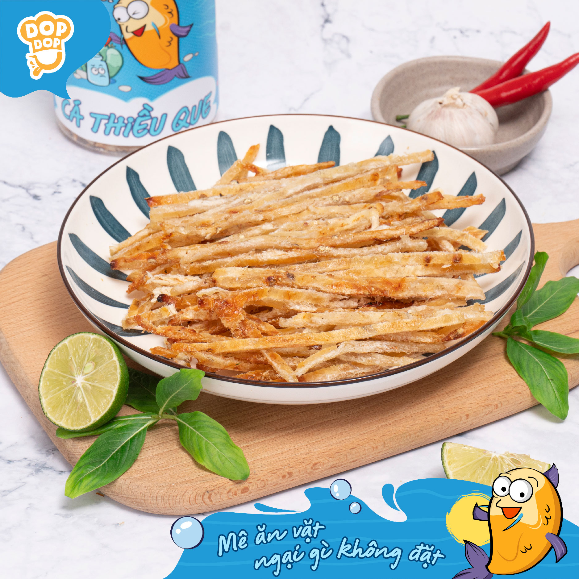 Combo 2 Hộp Cá Thiều Que 250G Ngon Rẻ Chất Lượng
