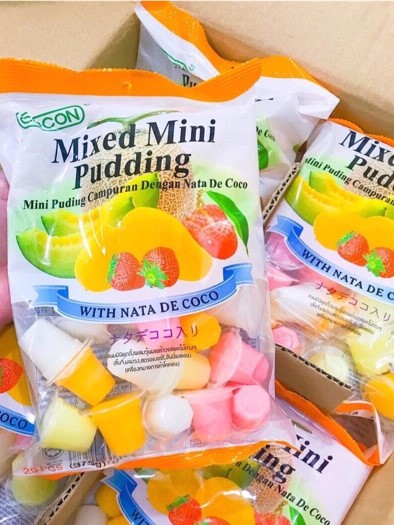Thạch Rau Câu Trái Cây Cocon 375g