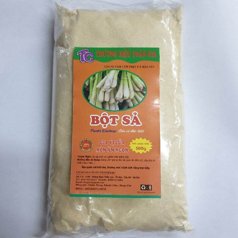 Bột sả toàn gia500g.