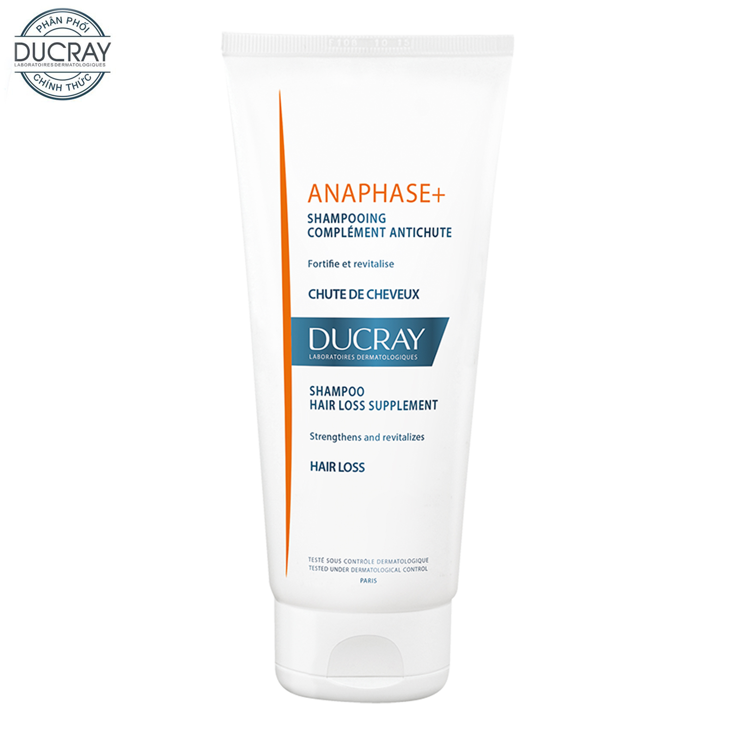 Ducray Dầu Gội Giảm Rụng Tóc Anaphase+ Stimulating Cream Shampoo 200ml