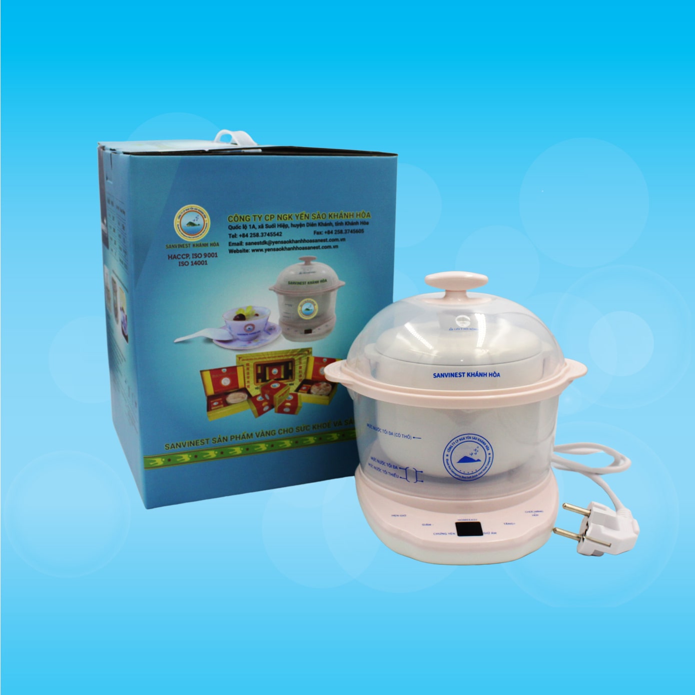 Nồi chưng yến sào điện cao cấp 0.8L