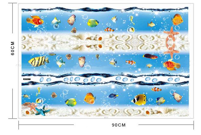 [HCM]Decal trang trí chân tường Đại Dương-K9