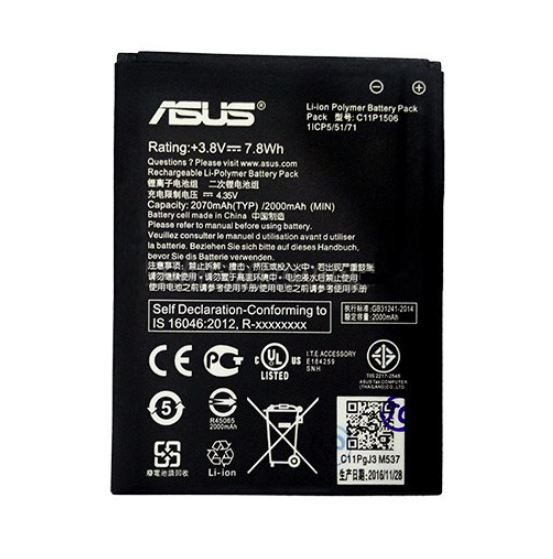PIN ASUS ZENFONE GO 5.0 (C11P1506/ZC500TG/Z00VD) ( LOẠI 1 BẢO HÀNH 6 THÁNG )