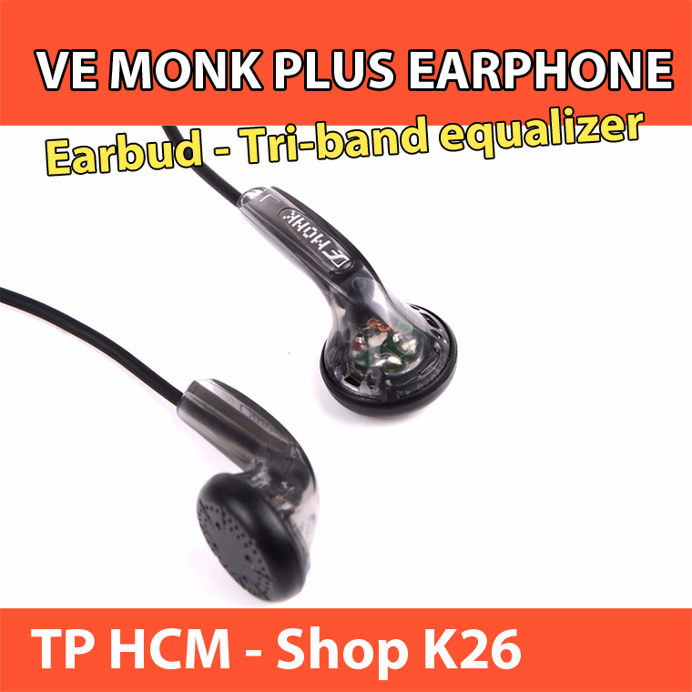 Venture Electronics VE MONK Plus earbud earphone with Microphone
