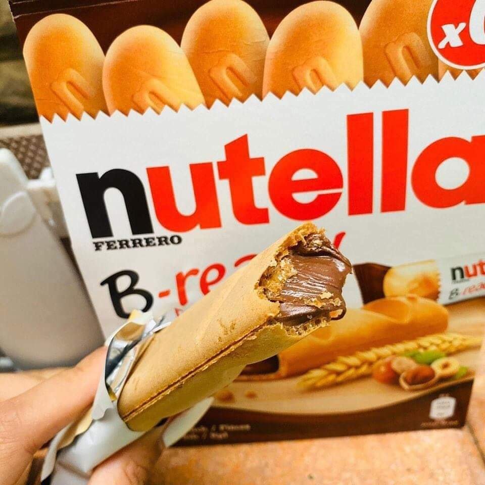Bánh Mì Que Nhân Kem Hạt Dẻ 100g - Nutella