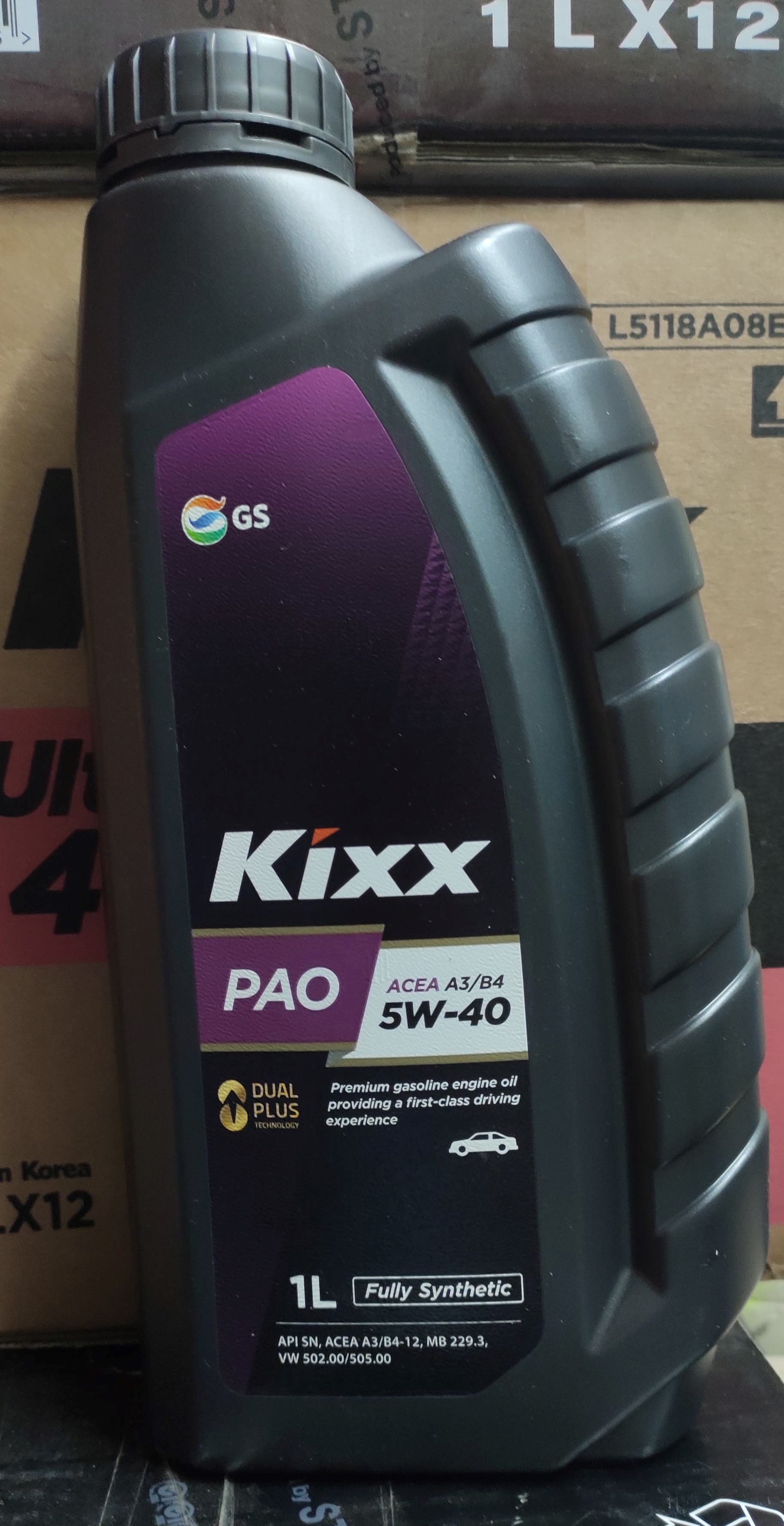 NHỚT KIXX PAO- 5W40- 1L