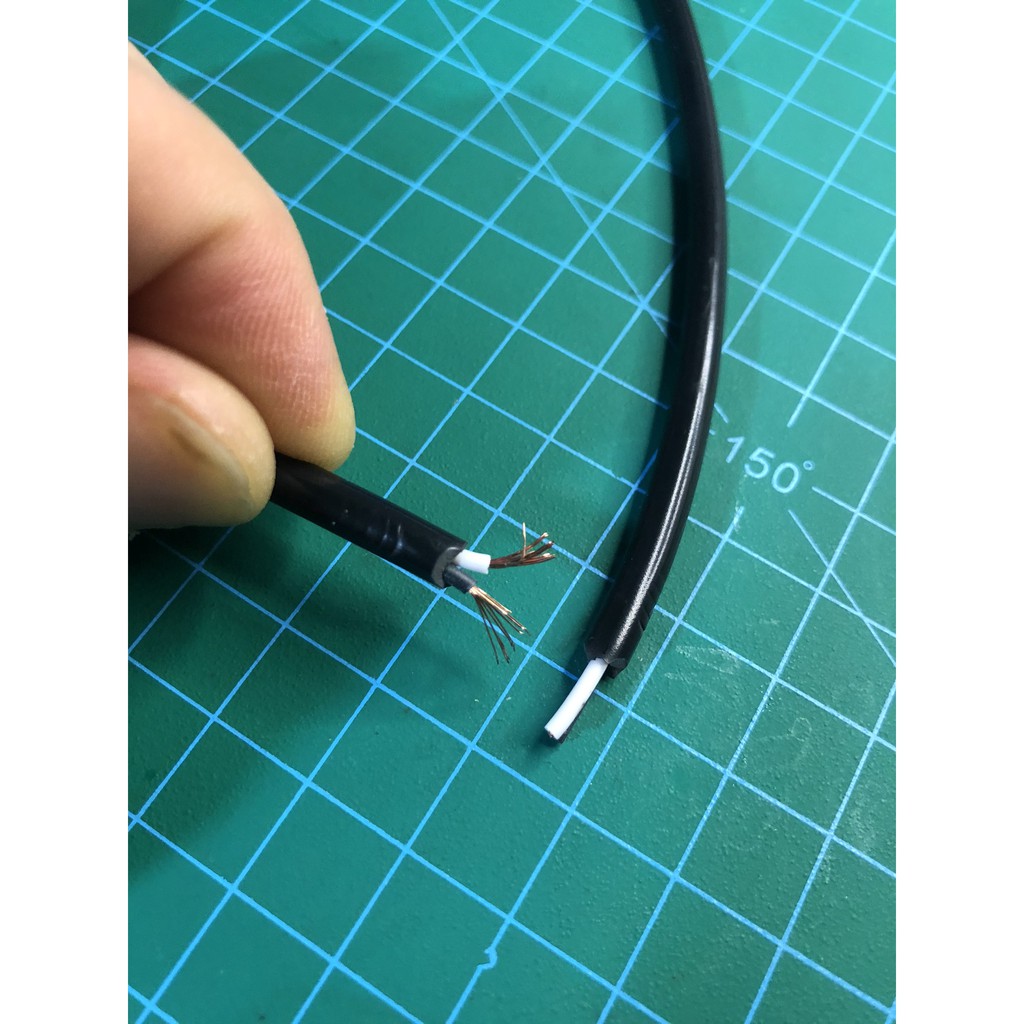 Dây nguồn DC đầu jack Đực, Cái DC 5.5x2.1mm (lõi đồng nguyên chất)