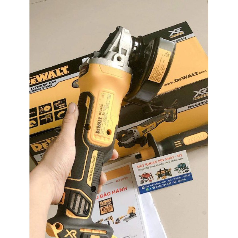 [HCM]Thân máy mài dung pin 18v-20v Dewalt DCG 405N