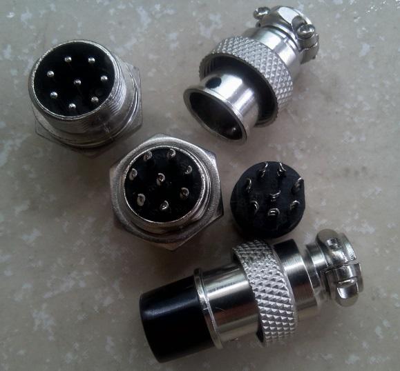 Bộ Giắc Cắm Đực Cái GX16 4 Chân