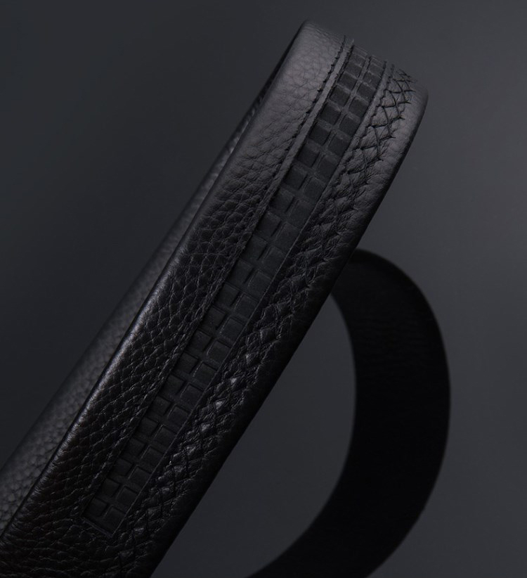 Thắt lưng nam da bò cao cấp khóa tự động NUTUSHOP TH08