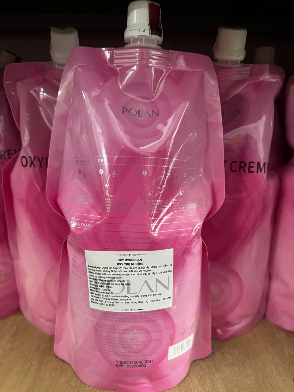Oxy Trợ Nhuộm Thơm Polan 1000ml
