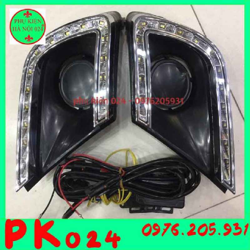 Bộ 2 Đèn Led Gầm Trước DRL Cho Xe Ô Tô Innova 2013-2015
