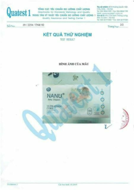 COMBO BỈM DÁN/ QUẦN NANU 100 MIẾNG : M/ L / XL / XXL