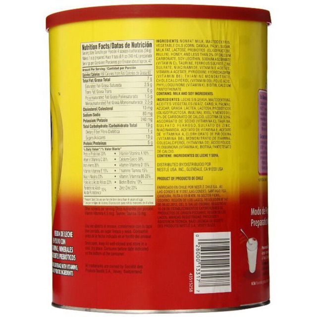 [9/2022]Sữa NIDO nắp đỏ 1,6kg - hàng Mỹ