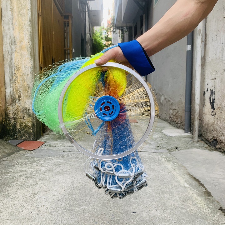 Chài Cước Thái Lan 4,8m. Chài Đánh Cá Cao Cấp
