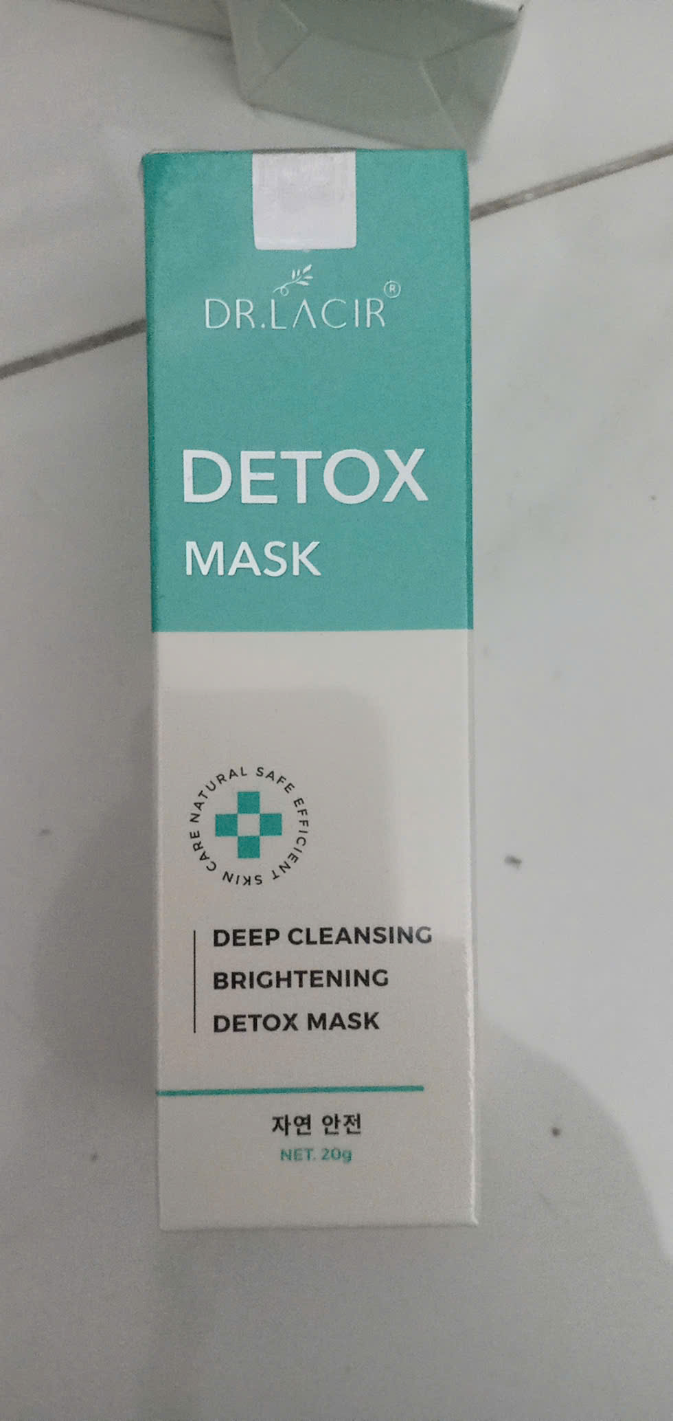 Mặt nạ thải độc Detox Mask Dr Lacir Mẫu Mới