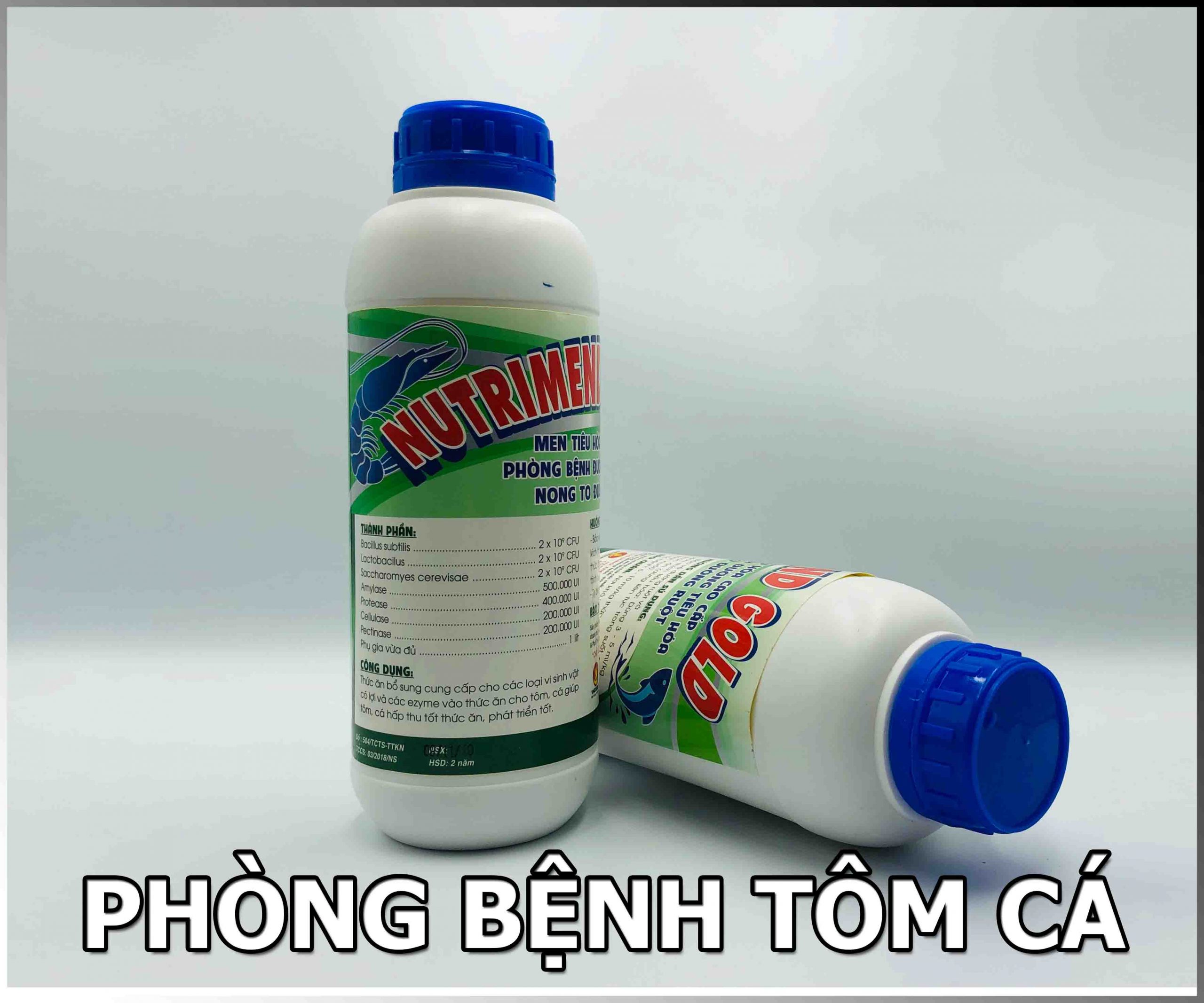 [ HÓA CHẤT THỦY SẢN ] - Men tiêu hóa cho tôm cá - VMC Nutrimen gold