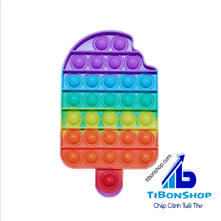 POP IT RAINBOW đồ chơi bấm bong bóng giảm căng thẳng SS2