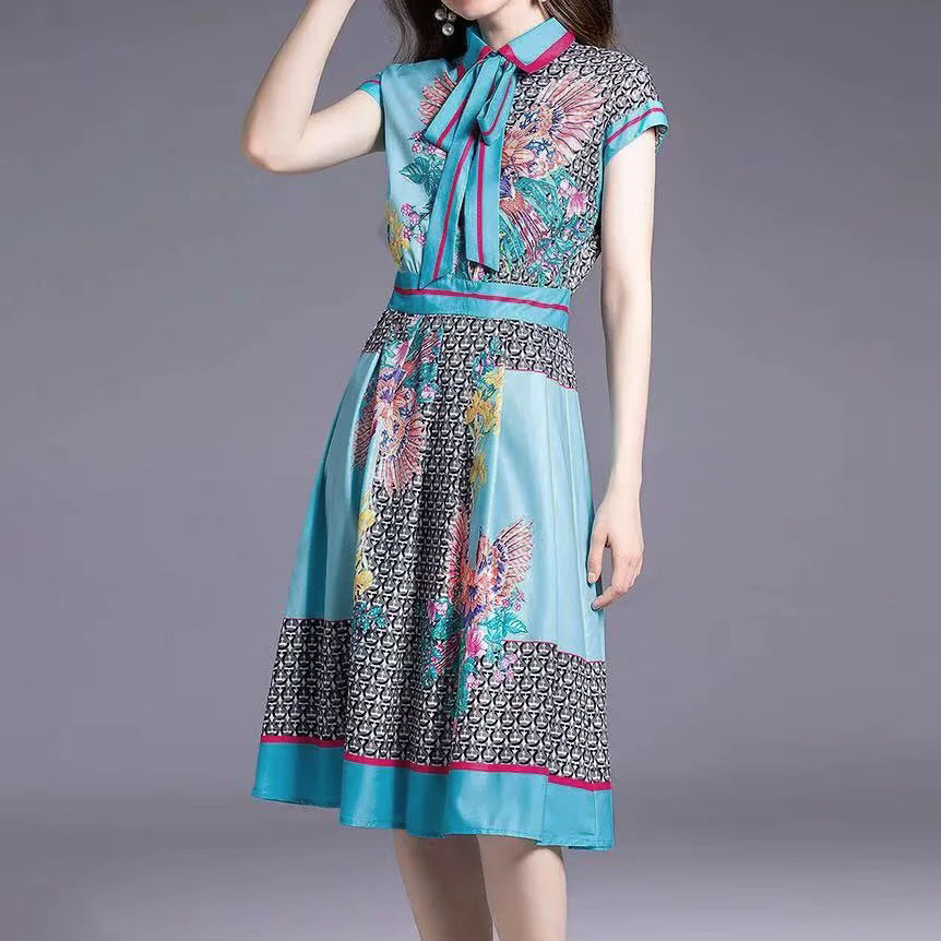 ĐẦM SƠMI T3D VINTAGE SHORT SLEEVE