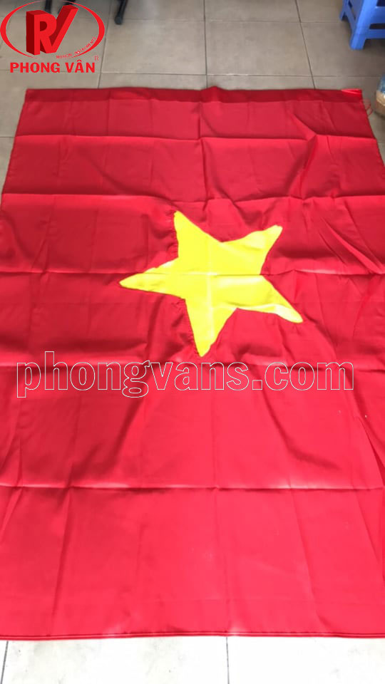 Cờ tổ quốc size 1m2 × 1m8