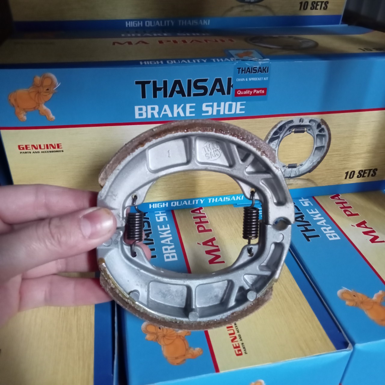 bố phanh má phanh cơ xe Dream,xe Wave A,Wave s110,Wave rsx