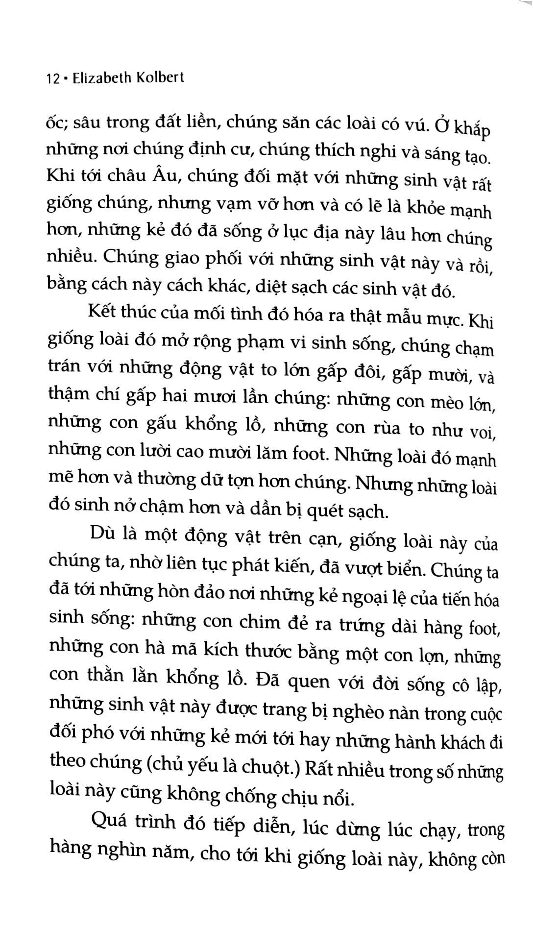 Fahasa - Đợt Tuyệt Chủng Thứ Sáu