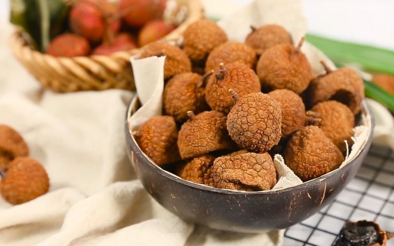 Vải Thiều Sấy Khô Bắc Giang 500 Gram