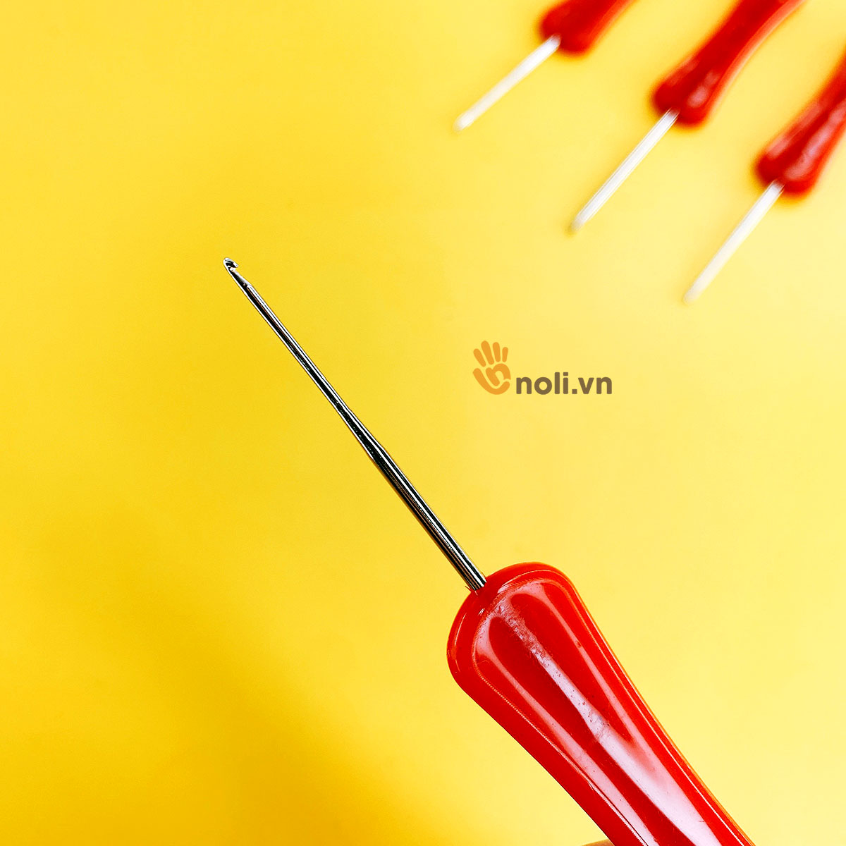 Kim móc 2 đầu cán nhựa