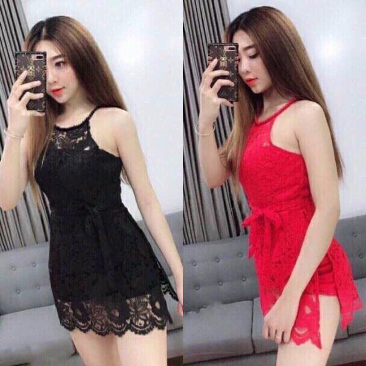 [HCM]SÉT ÁO REN PHỐI JUM CÁT HÀN THỜI TRANG NỮ