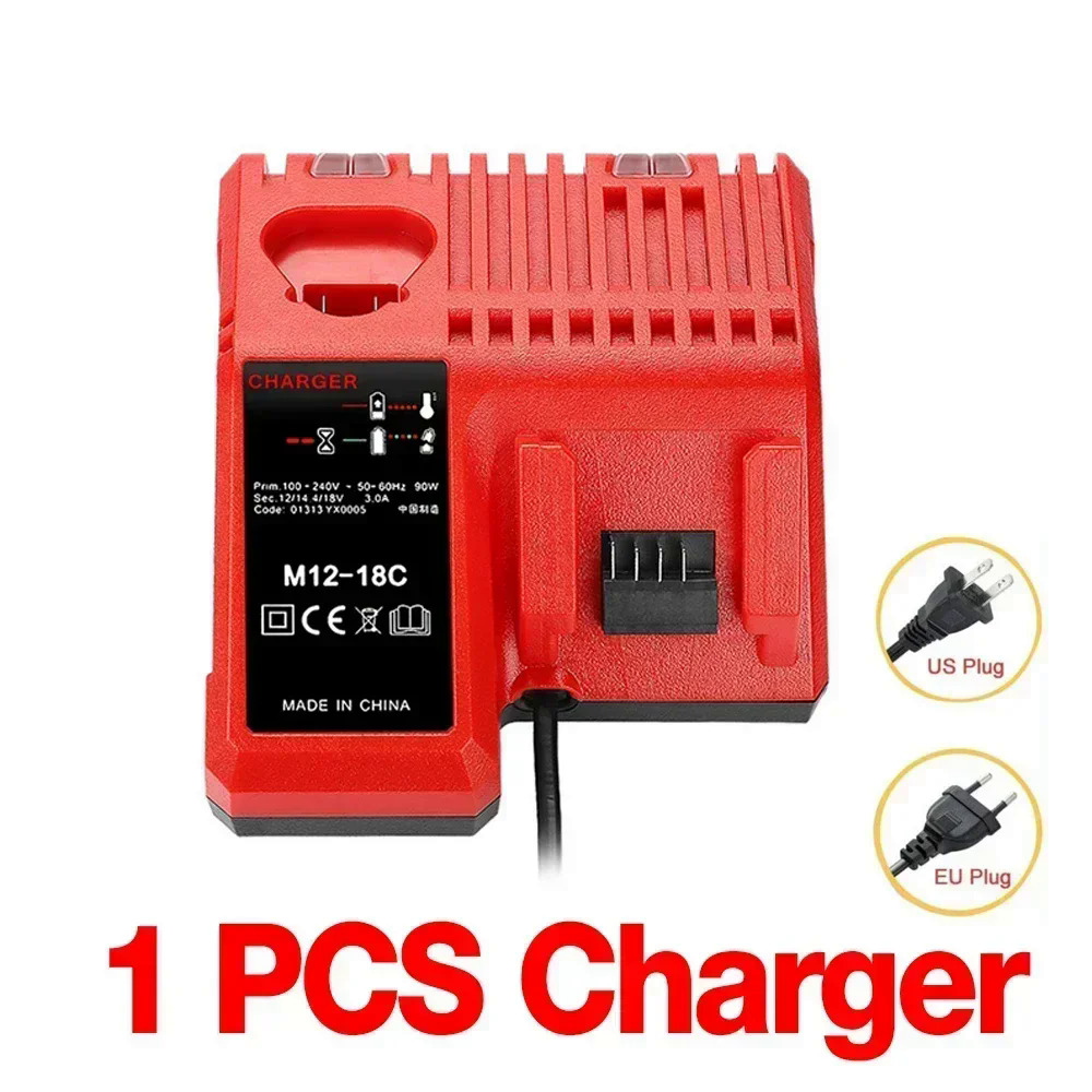 Pin sạc cho milwaukee m18b5 xc pin lithium ion 18v 9.0/6.0/12.0ah pin sạc cho milwaukee m18 12v ~ 18v