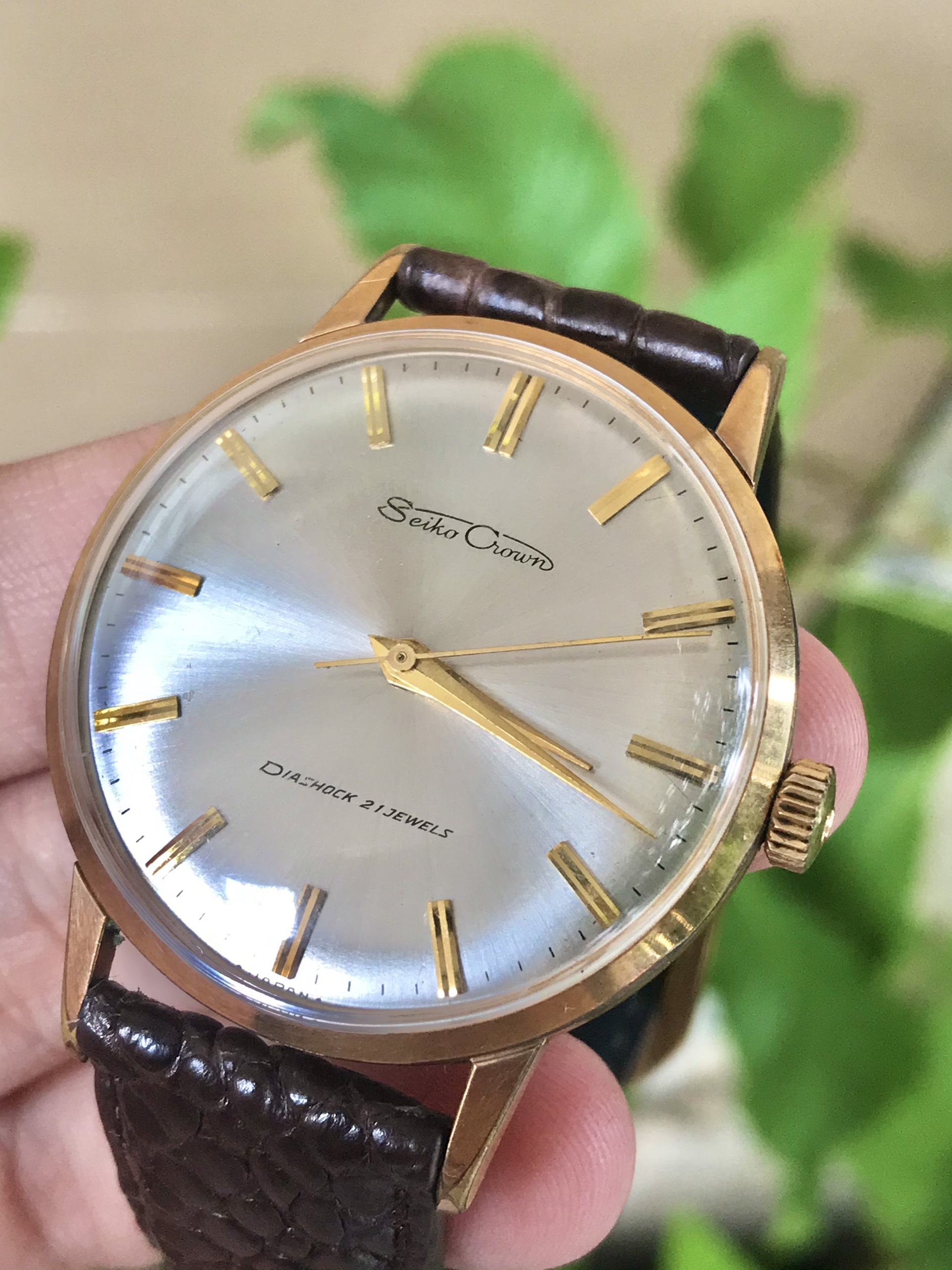 HCM]Đồng hồ nam SEIKO CROWN - Chính hãng - Nhật 