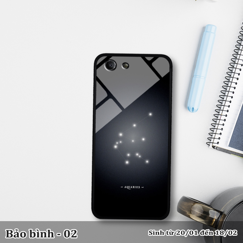 Ốp kính OPPO A39 in cung hoàng đạo